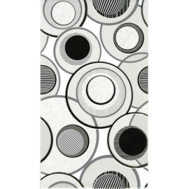 Плитка керамічна Fluid білий декор 5061-1 23*40 см