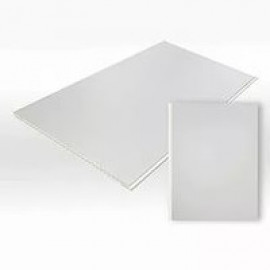 Пластик Панель РИФ Білий глянц 0,25*3м 7мм