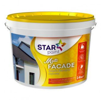 Фарба 14кг Multi Facade фасадна STAR PAINT
