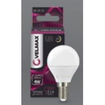 Лампа LED Velmax V-G45, 6W, E14, 4100K, 540Lm