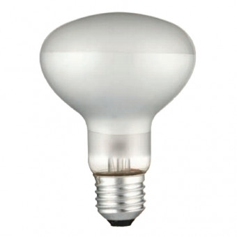 Лампа рефлекторна Delux матова R80 60Вт Е27