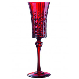 Набір бокалів для шампанського DIAMAX LADY DI red 150мл