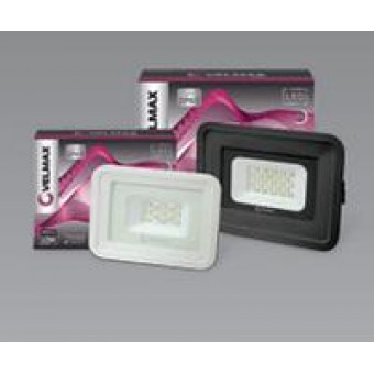 Прожектор LED Velmax 10W, 6200K, 900Lm,кут 120  білий /00-25-12/