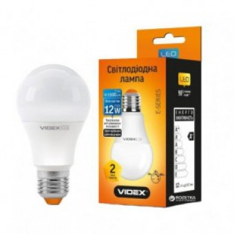 Лампа LED Videx A65е 15W E27 4100K 220V
