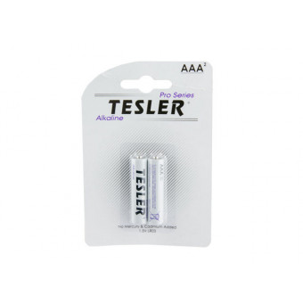 Батарейки TESLER LR03-2 /2шт на блістері/
